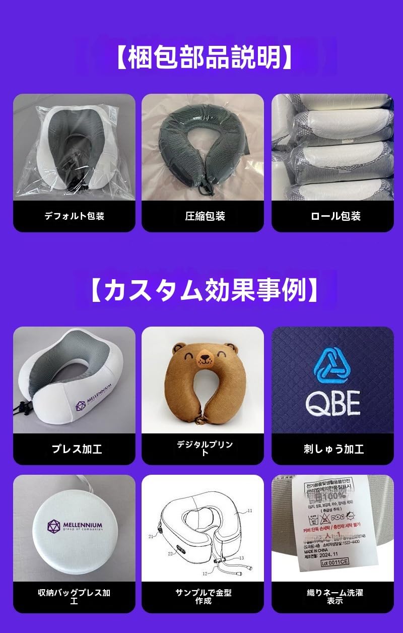 Amazon｜RikuHanaKo バタフライ型メモリーフォーム枕 遅反発 首